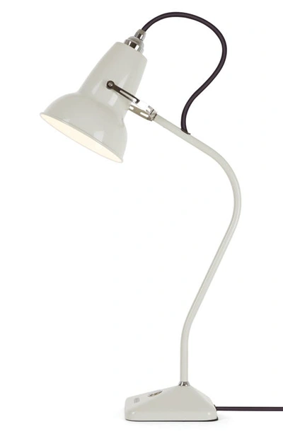 Shop Anglepoise Original Mini 1227 Table Lamp In Linen White