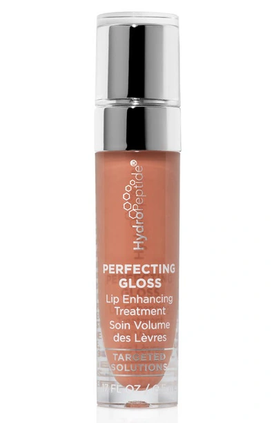 Shop Hydropeptide Perfecting Gloss Lip Enhancing Treatment, 0.17 oz In Sun Kissed Bronze