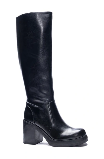 Shop Dirty Laundry Go Girl Smooth Boot In Black