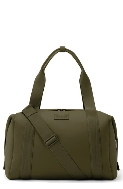 Shop Dagne Dover Landon Large Neoprene Carryall In Dark Moss