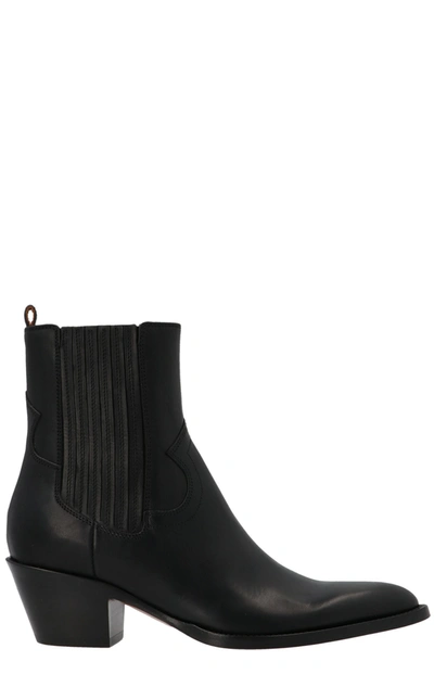 Shop Buttero Annie Ankle Boots In Black