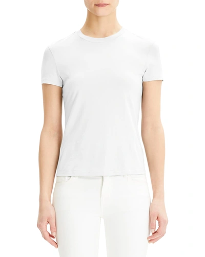 Shop Theory Apex Short-sleeve Crewneck Tiny Tee In White