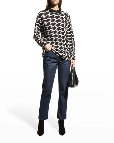 Shop Nic + Zoe Opposites Attract Sweater In Black Multi