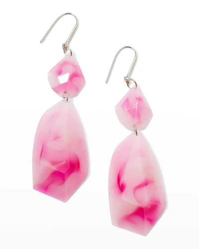 Shop Isabel Marant Neon Lights Earrings In Drageesilver