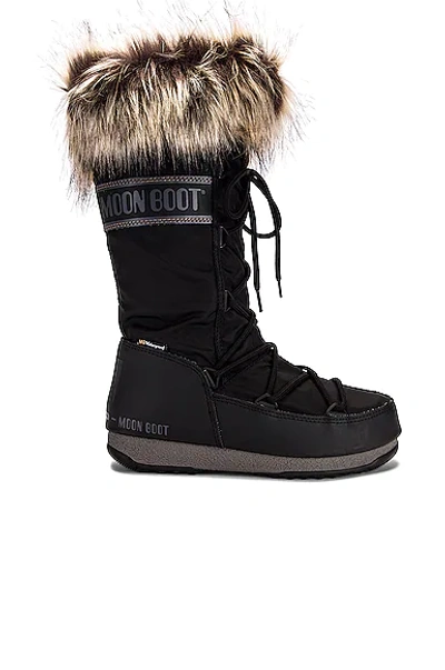 Moon Boot Monaco Boot In Black