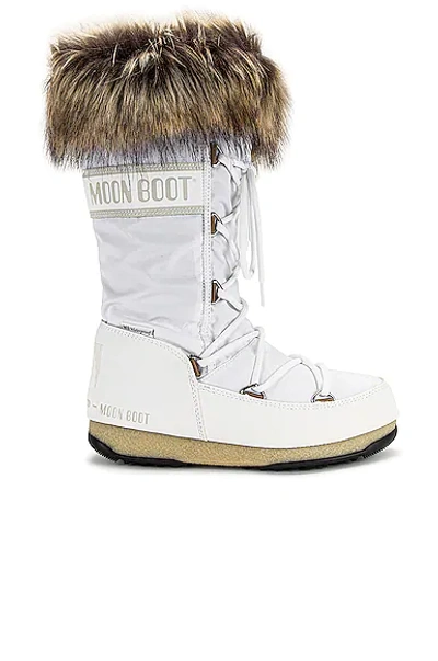 Moon Boot Protecht Monaco High-top Snow Boots In White | ModeSens