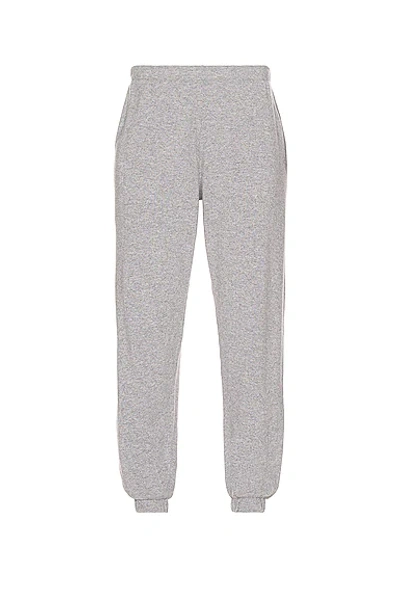 Shop Ghiaia Cashmere Cashmere Sweat Pants In Grey