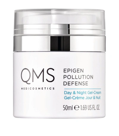 Shop Qms Epigen Pollution Defense Day & Night Gel Cream (50ml) In Multi