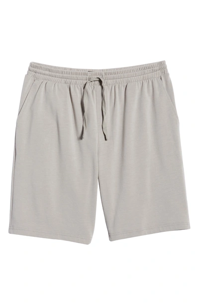 Shop Nordstrom Stretch Knit Lounge Shorts In Grey Frost