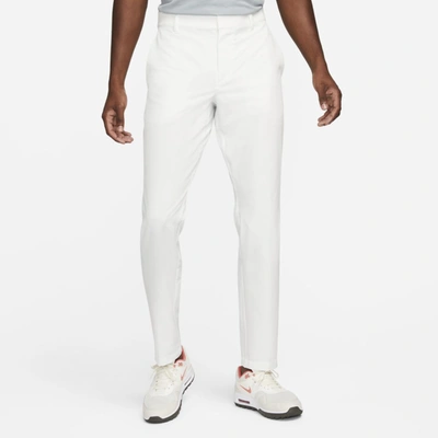 Shop Nike Men's Dri-fit Vapor Slim-fit Golf Pants In White