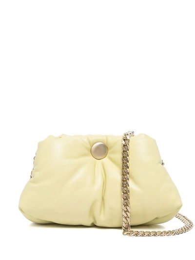 Shop Proenza Schouler Small Puffy Chain Tobo Bag In Weiss