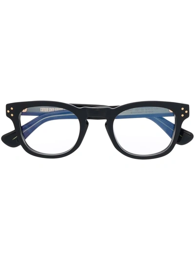 Shop Cutler And Gross 1389 Square Glasses In Schwarz