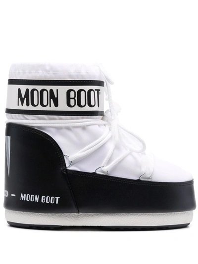 Shop Moon Boot Icon Low Boots In Weiss