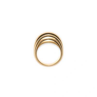 Shop Sophie Buhai Gold Blondeau Pinky Ring In Black