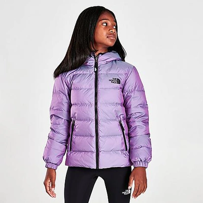 The North Face Kids' Inc Girls' Printed Hyalite Puffer Jacket In Sweet  Violet/iridescent | ModeSens