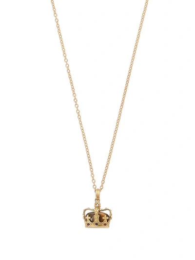 Shop Dolce & Gabbana Pendant 18kt Gold Necklace