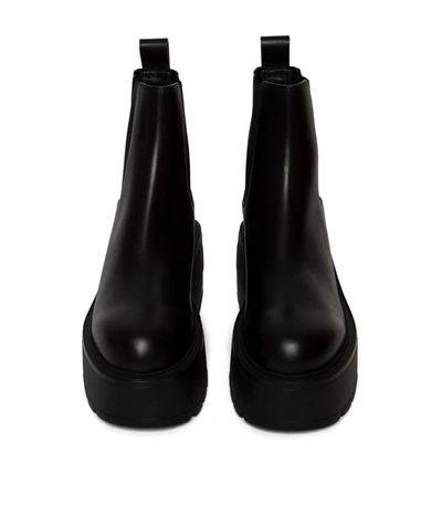 Shop Valentino Uniqueform Ankle Boot Black