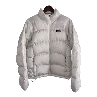Pre-owned Patagonia Coat In White
