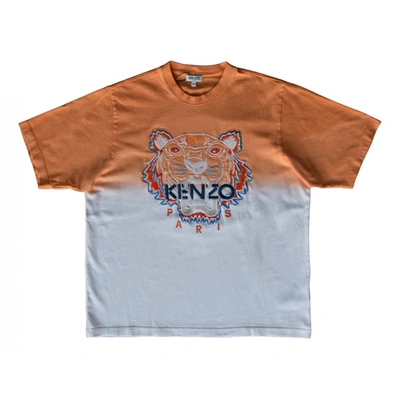 Pre-owned Kenzo Tiger T-shirt In Orange