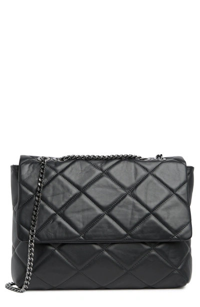 Shop Maison Heritage Quilted Bag In Black