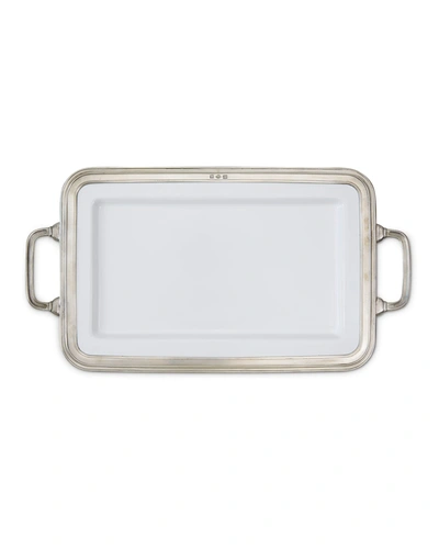 Shop Match Gianna Rectangular Medium Platter With Handles