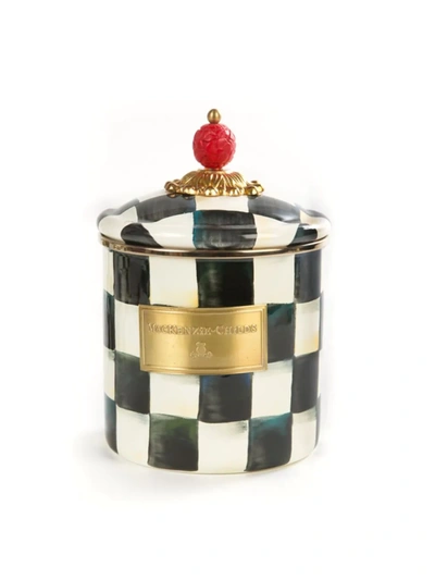 Shop Mackenzie-childs Courtly Check Canister