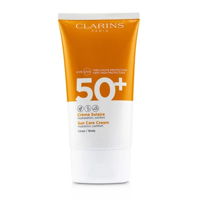 Clarins 娇韵诗 植物清爽身体防晒 SPF 50 高防护力 轻薄丝滑 不粘不油腻 防水耐汗150ml