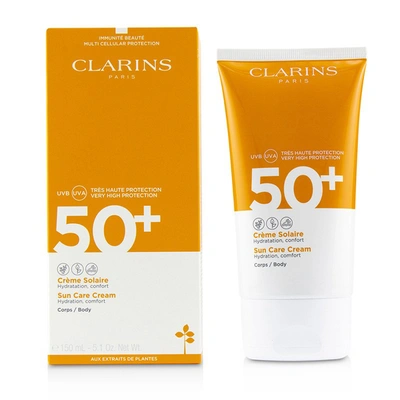 Clarins 娇韵诗 植物清爽身体防晒 SPF 50 高防护力 轻薄丝滑 不粘不油腻 防水耐汗150ml