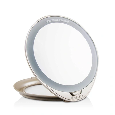 Tweezerman 微之魅 可调节发光镜Adjustable Lighted Mirror - 温暖  低傍晚的光线