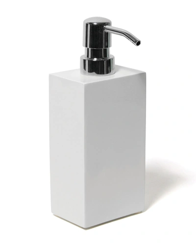 Shop Jonathan Adler Lacquer Pump Dispenser In White