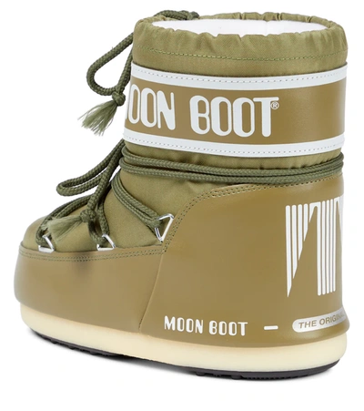 Moon Boot Icon Low Snow Boots In Khaki