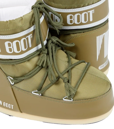 Moon Boot Icon Low Snow Boots In Khaki