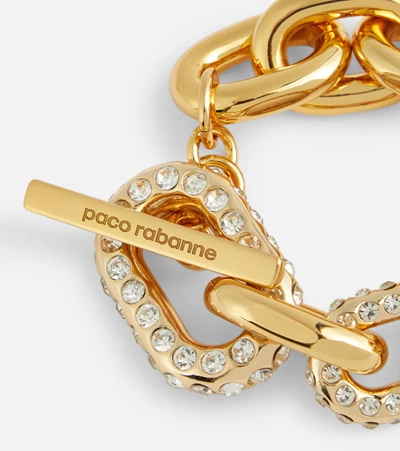 Shop Paco Rabanne Xl Link Chain Bracelet In Gold