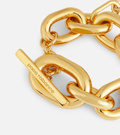 Shop Rabanne Xl Link Chain Bracelet In Gold