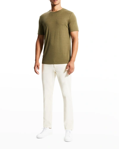 Shop Theory Men's Anemone Essential Short-sleeve T-shirt In Dark Olive