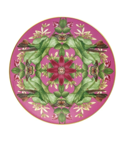 Shop Wedgwood Wonderlust Pink Lotus Plate (20cm) In Multi