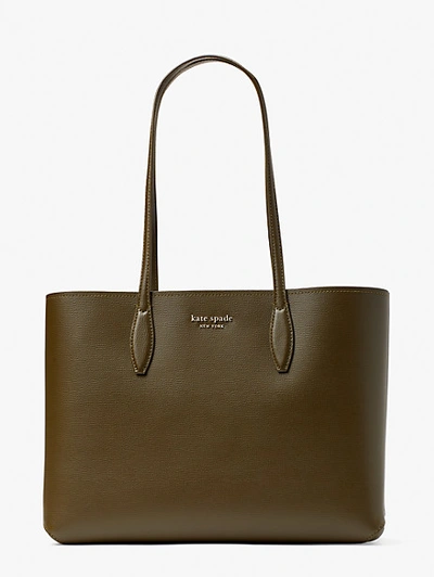 Shop Kate Spade All Day Large Tote In Duck Green