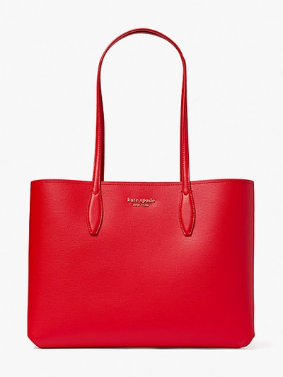 Shop Kate Spade All Day Large Tote In Lingonberry