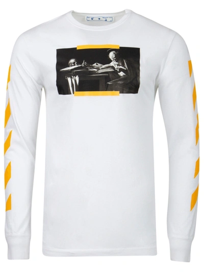 Shop Off-white Caravaggio Painting Long-sleeve Tee White