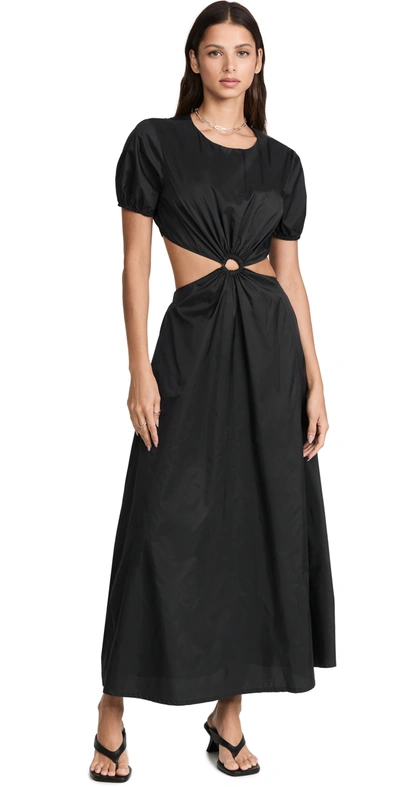 Shop Staud Calypso Dress Black