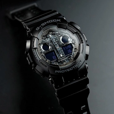卡西欧手表男G-SHOCK系列迷彩多功能防震防水运动石英男士手表