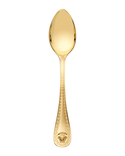 Shop Versace Medusa Gold-plated Teaspoon