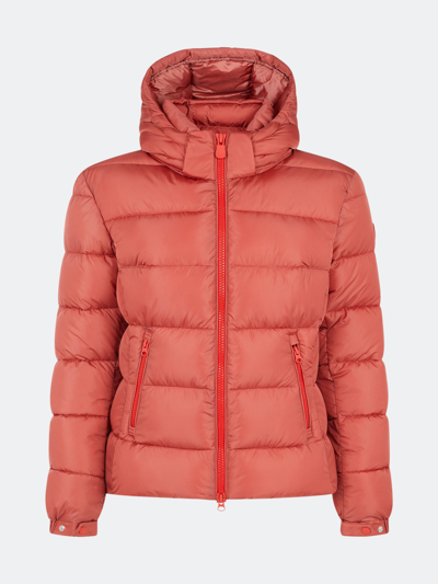 Save The Duck Women's Tess Jacket With Detachable Hood In Pink