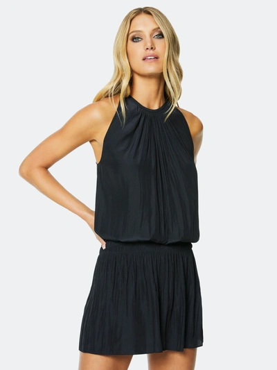 Shop Ramy Brook Paris Sleeveless Mini Dress In Black