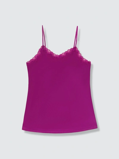 Shop Uwila Warrior Soft Silk Camisole In Purple