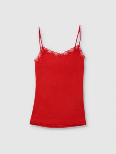 Shop Uwila Warrior Soft Silks Camisole In Red