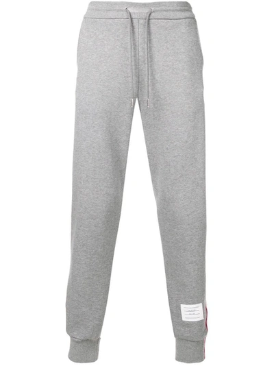 Shop Thom Browne Classic Loopback Sweatpants With Rwb Side Stripes