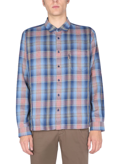 Shop Ymc You Must Create Curtis Shirt In Multicolor