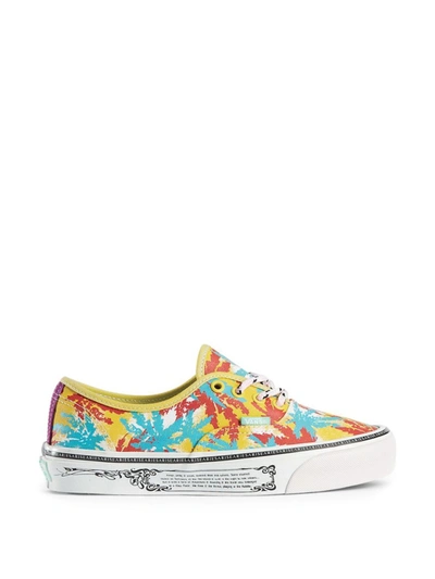 Shop Vans Vault X Aries Og Authentic Lx Sneaker Weed Muted In Multicolor