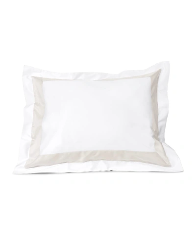 Shop Signoria Firenze Aida Standard Sham In White/pearl